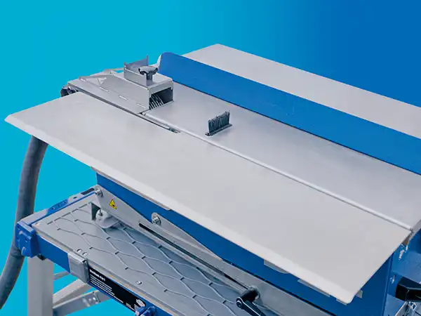 Röder Maschinenbau Dachziegelfräse DZF - Tischbverbreiterung